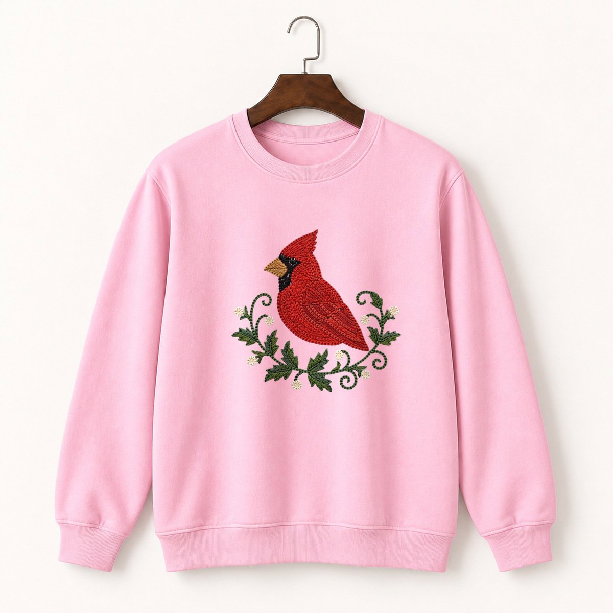 Northern Cardinal Crewneck Sweatshirt 4