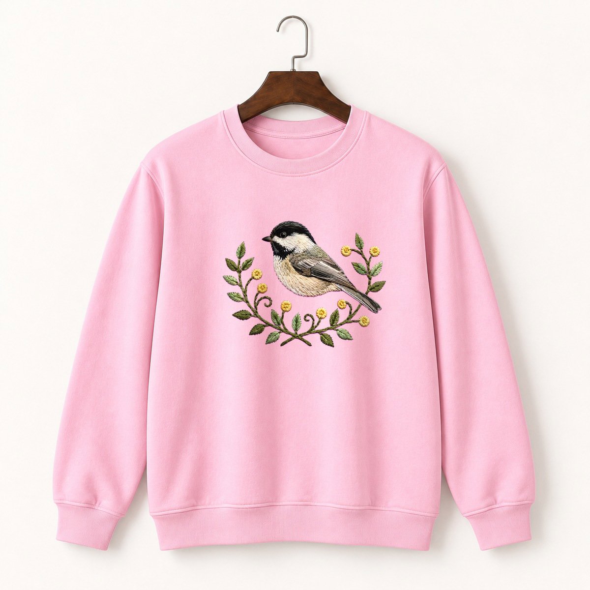 Black-Capped Chickadee Crewneck Sweatshirt 4