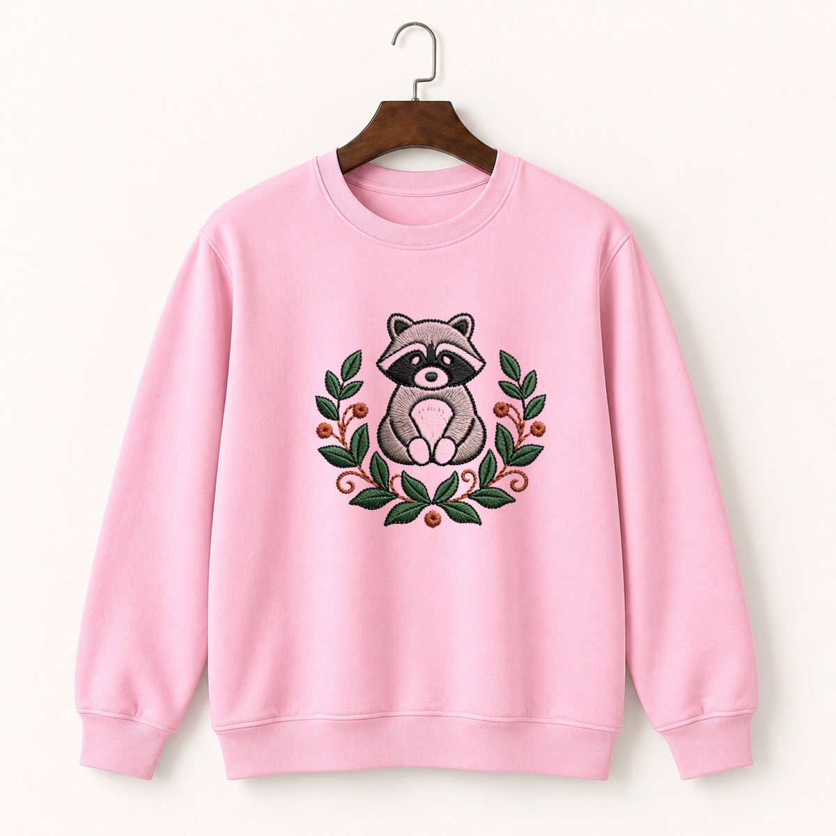 Raccoon Crewneck Sweatshirt 4