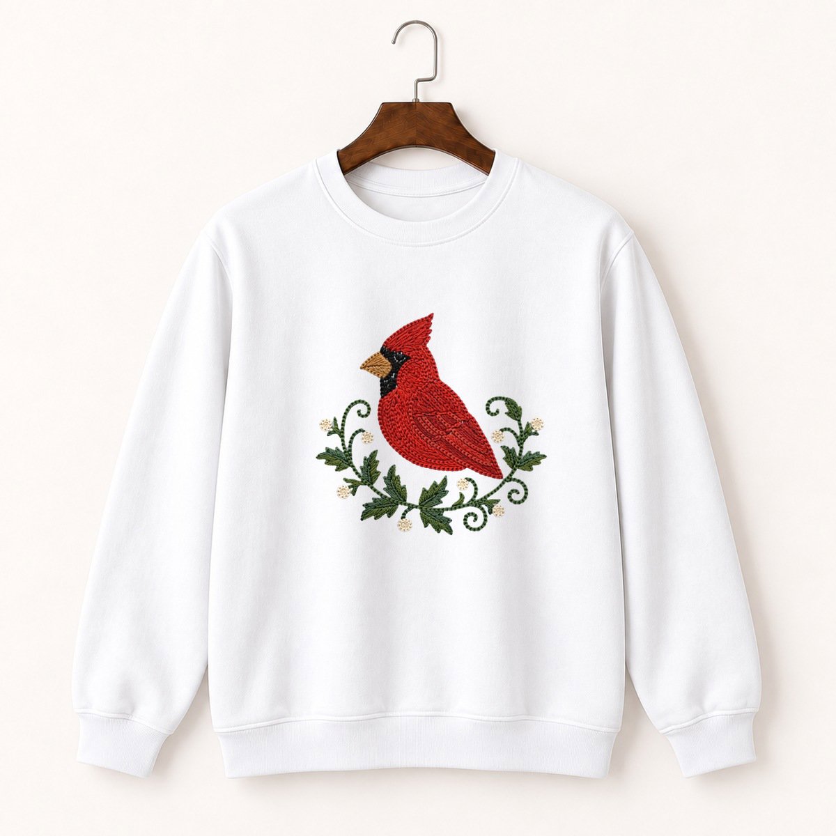 Northern Cardinal Crewneck Sweatshirt 5