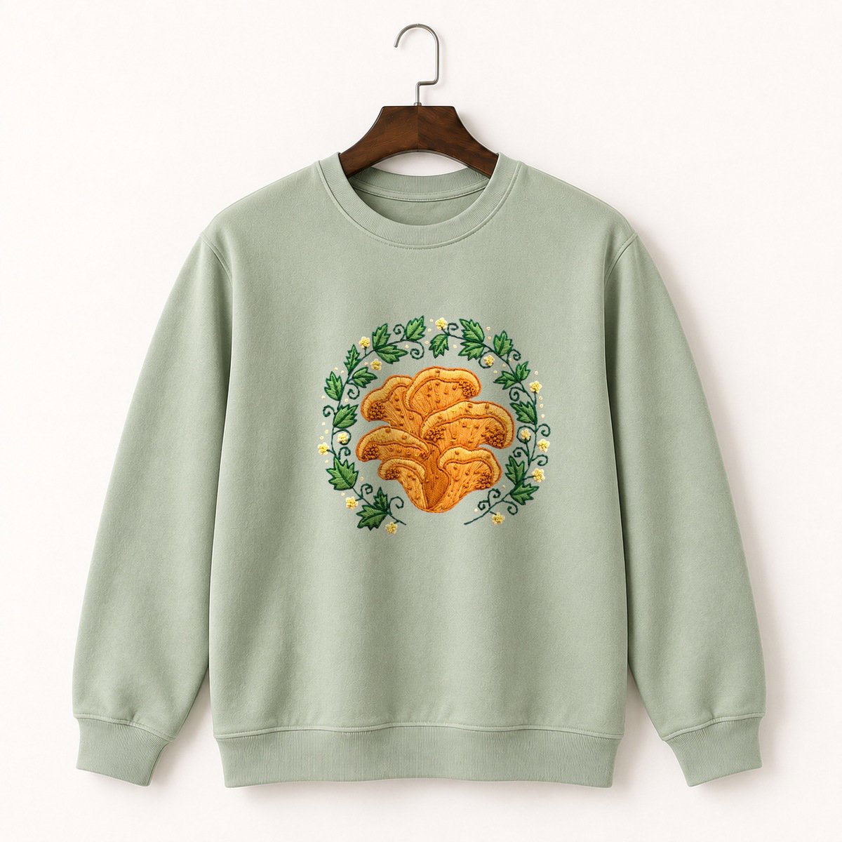 Chicken of the Woods Mushroom Crewneck Sweatshirt 2