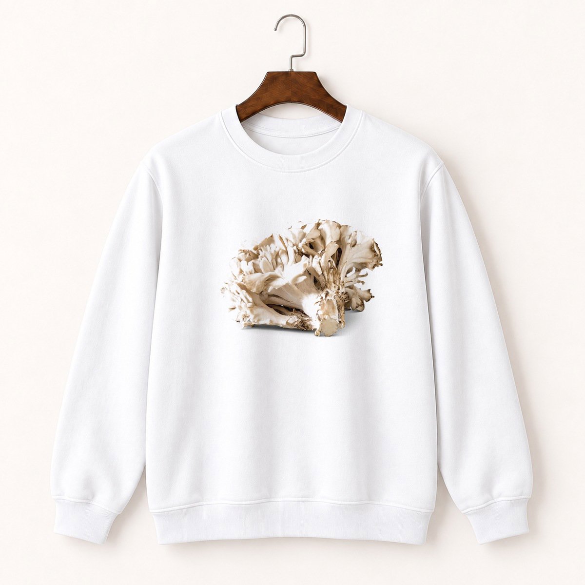 Maitake Mushroom Crewneck Sweatshirt 5