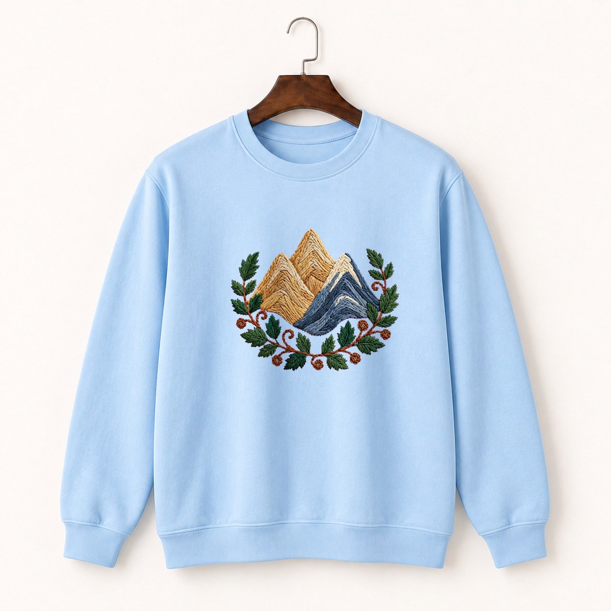 Adirondack Mountains Crewneck Sweatshirt 1