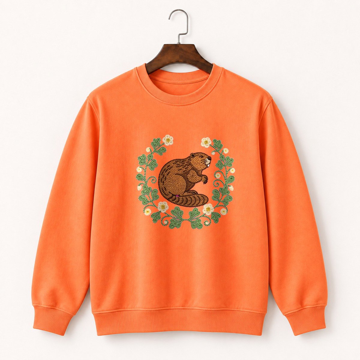 North American Beaver Crewneck Sweatshirt 3