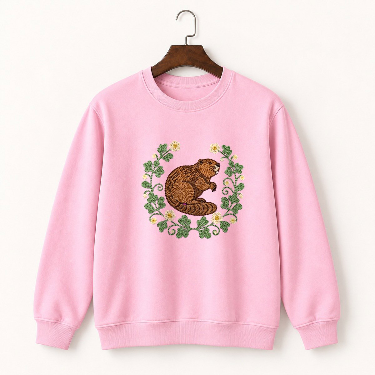 North American Beaver Crewneck Sweatshirt 4