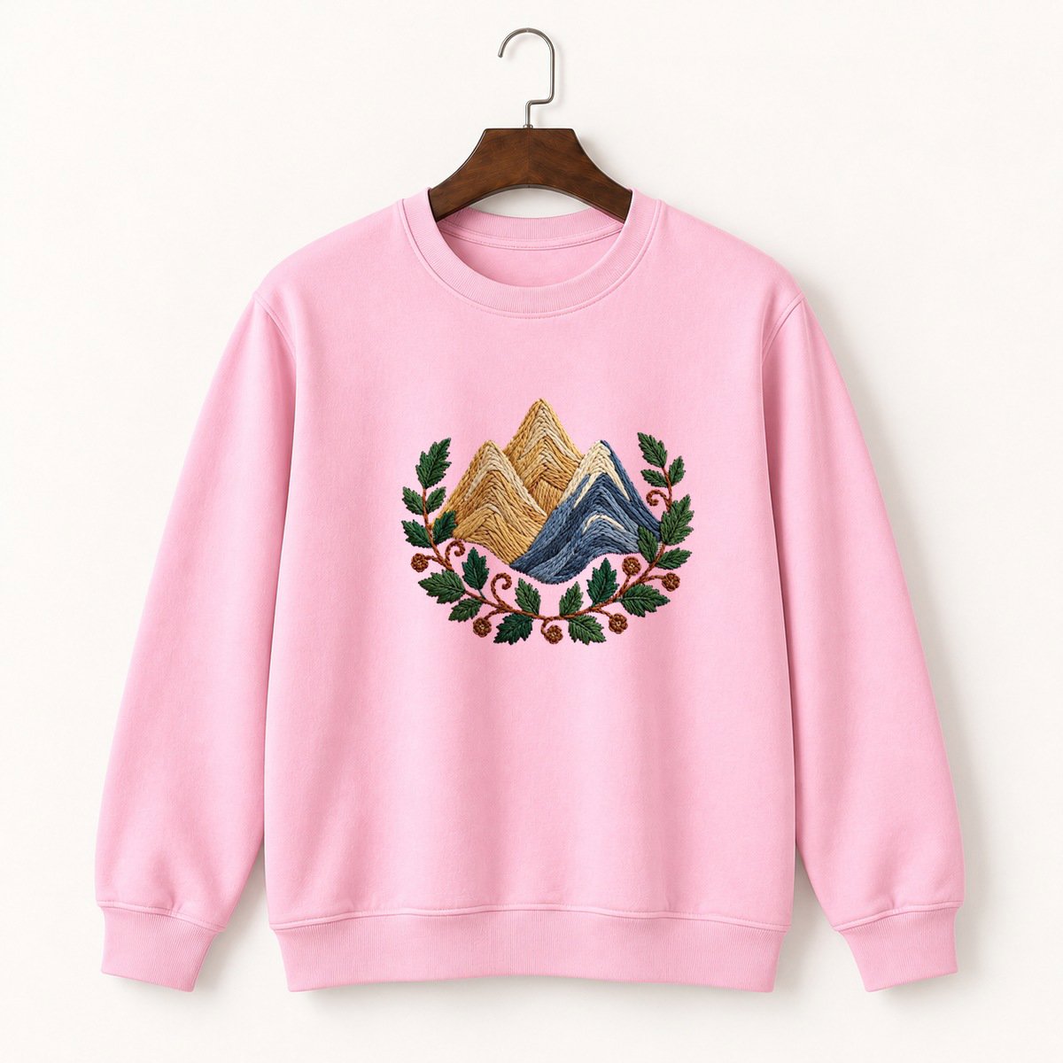 Adirondack Mountains Crewneck Sweatshirt 4