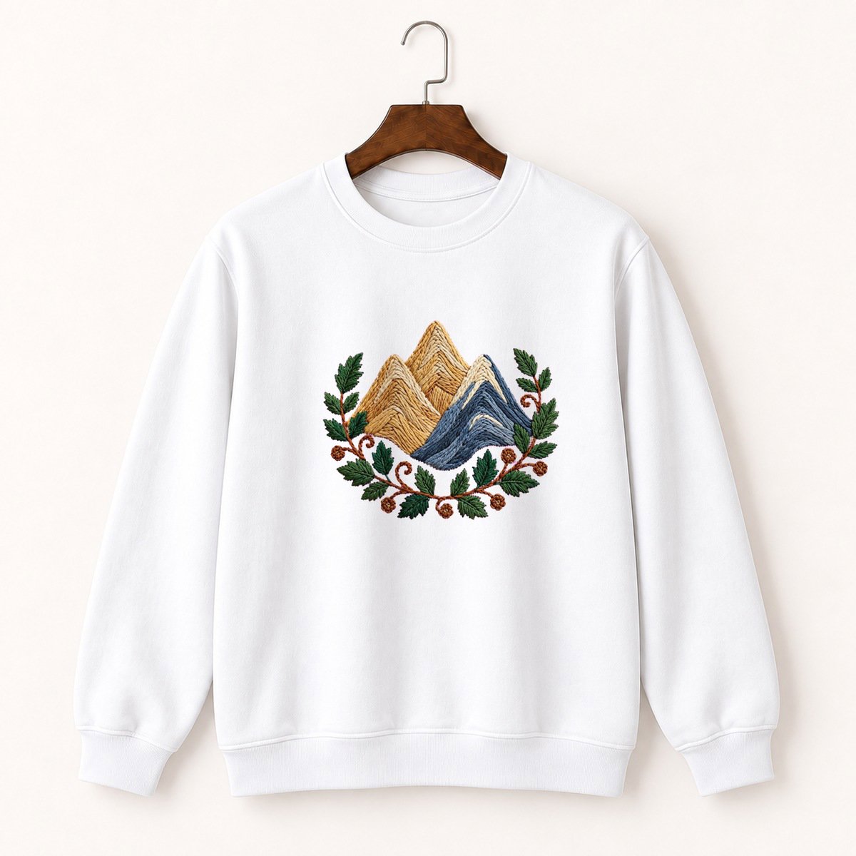 Adirondack Mountains Crewneck Sweatshirt 5