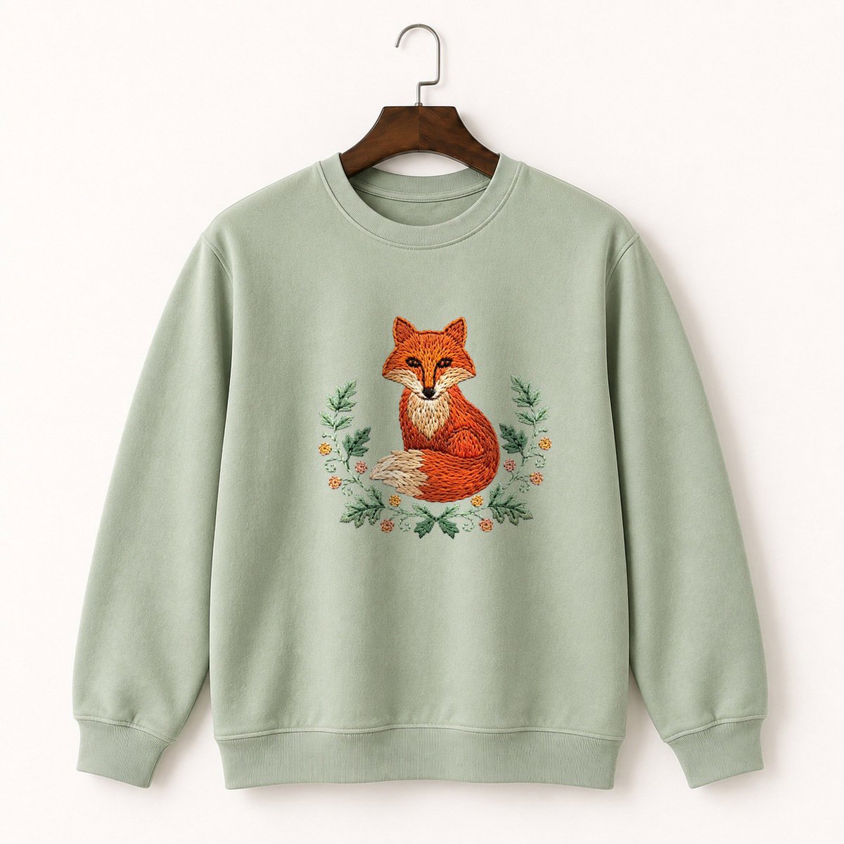 Red Fox Crewneck Sweatshirt 2