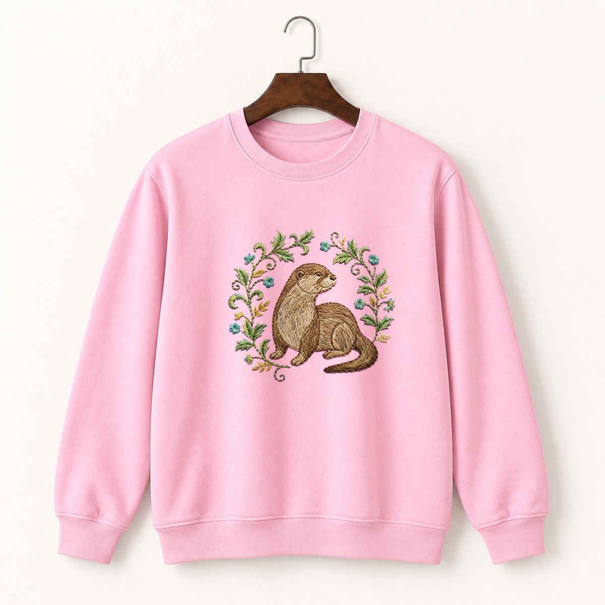 River Otter Crewneck Sweatshirt 4
