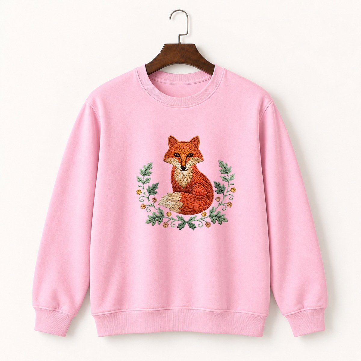 Red Fox Crewneck Sweatshirt 4