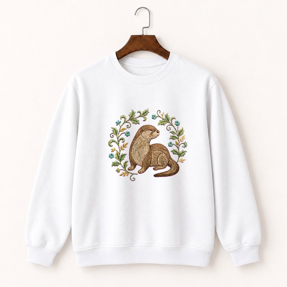River Otter Crewneck Sweatshirt 5