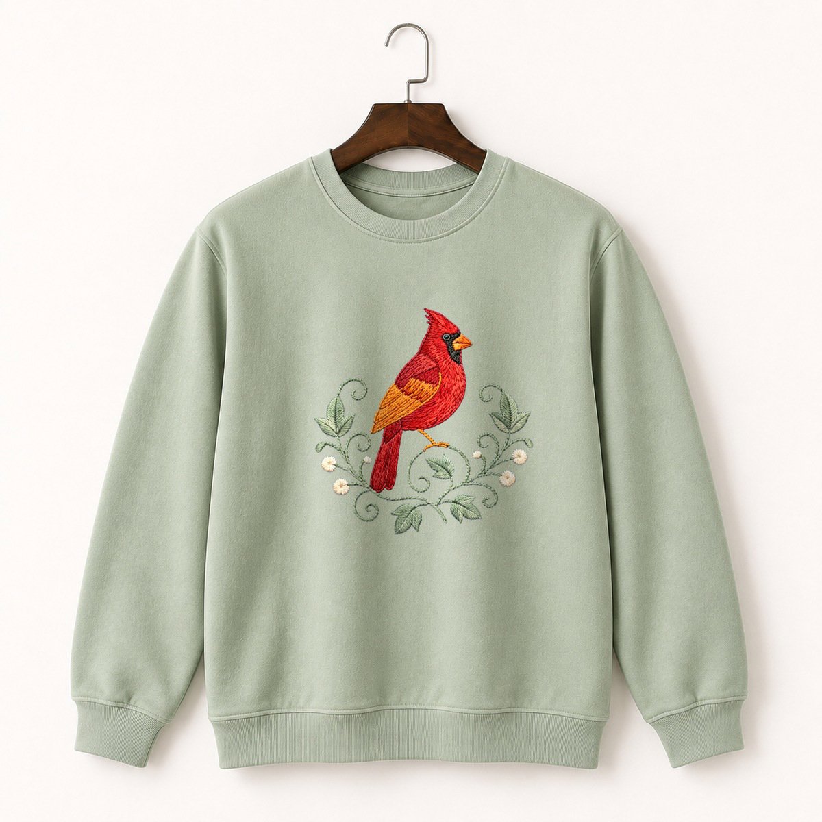 Northern Cardinal Crewneck Sweatshirt 2