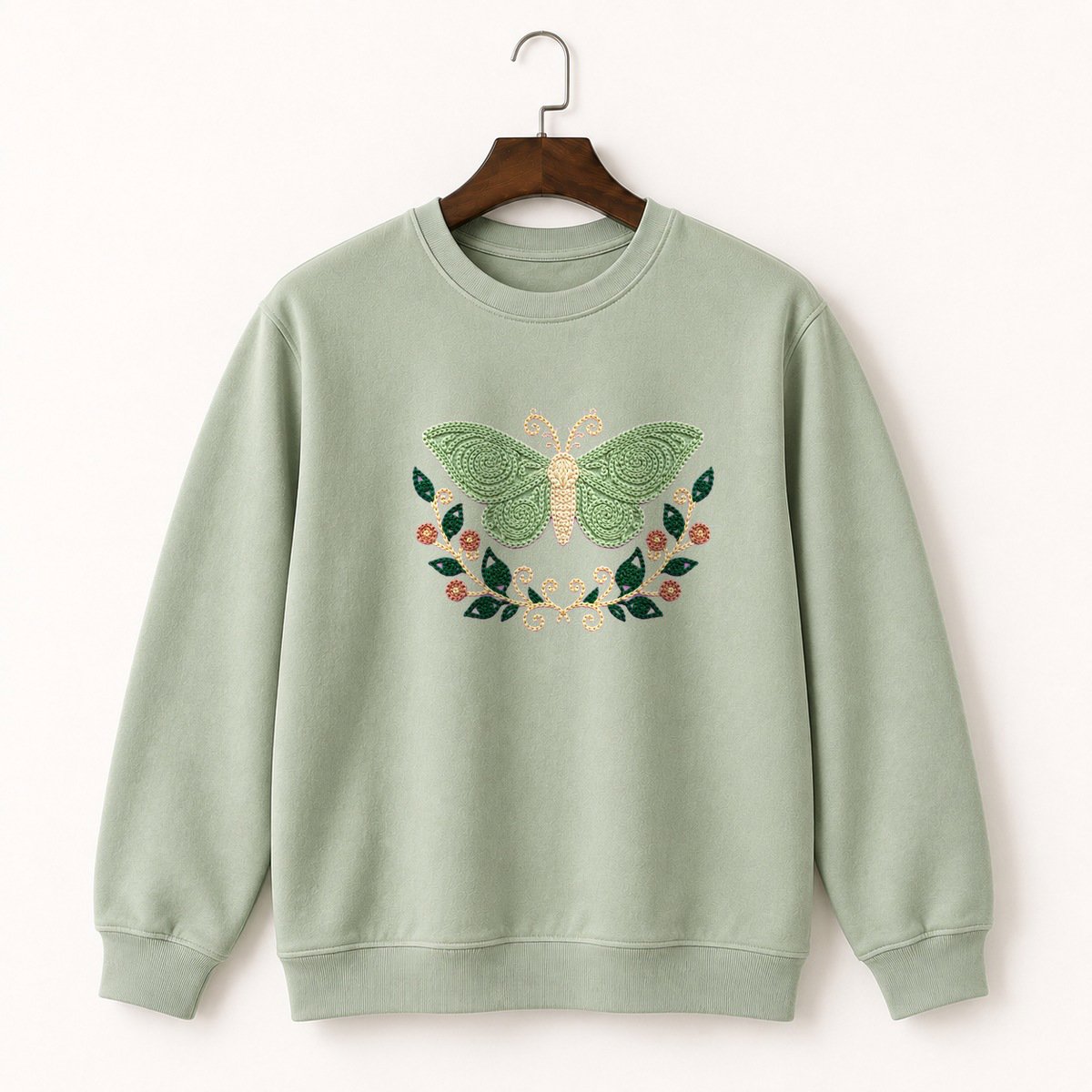 Luna Moth Crewneck Sweatshirt 2
