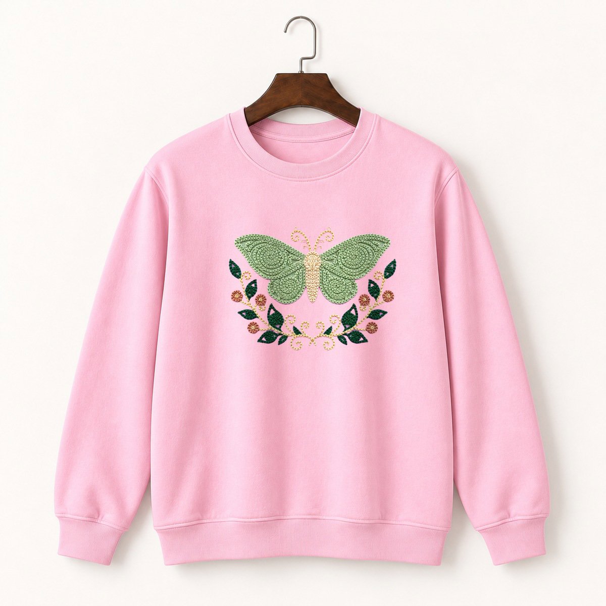 Luna Moth Crewneck Sweatshirt 4