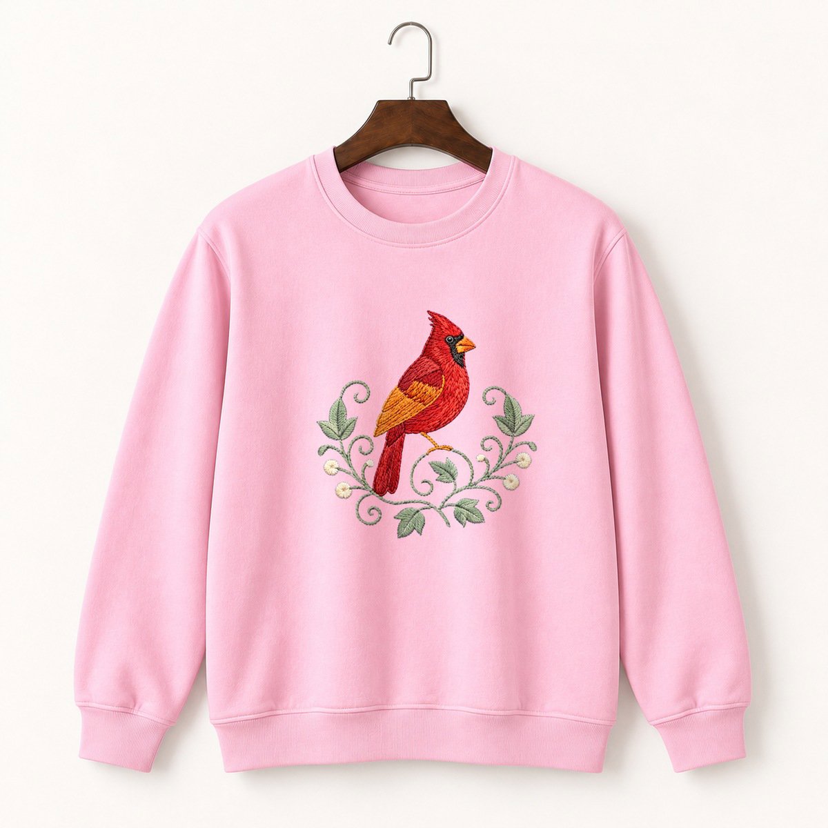 Northern Cardinal Crewneck Sweatshirt 4