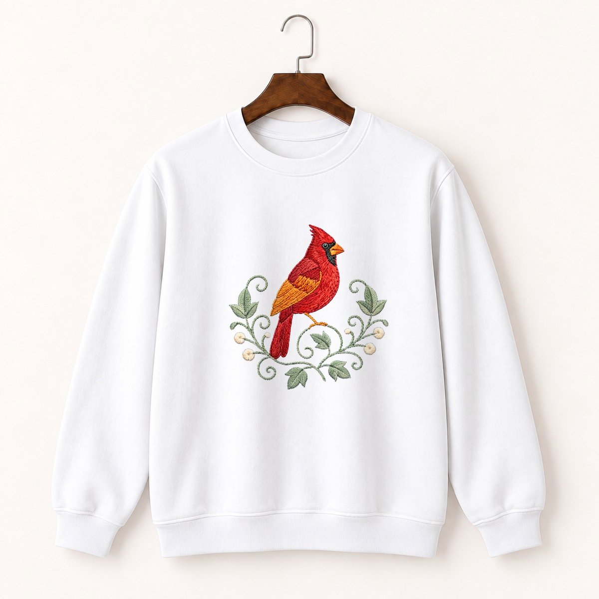 Northern Cardinal Crewneck Sweatshirt 5