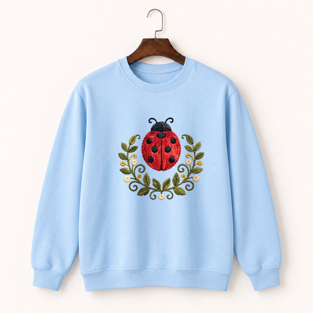 Ladybug Crewneck Sweatshirt 1