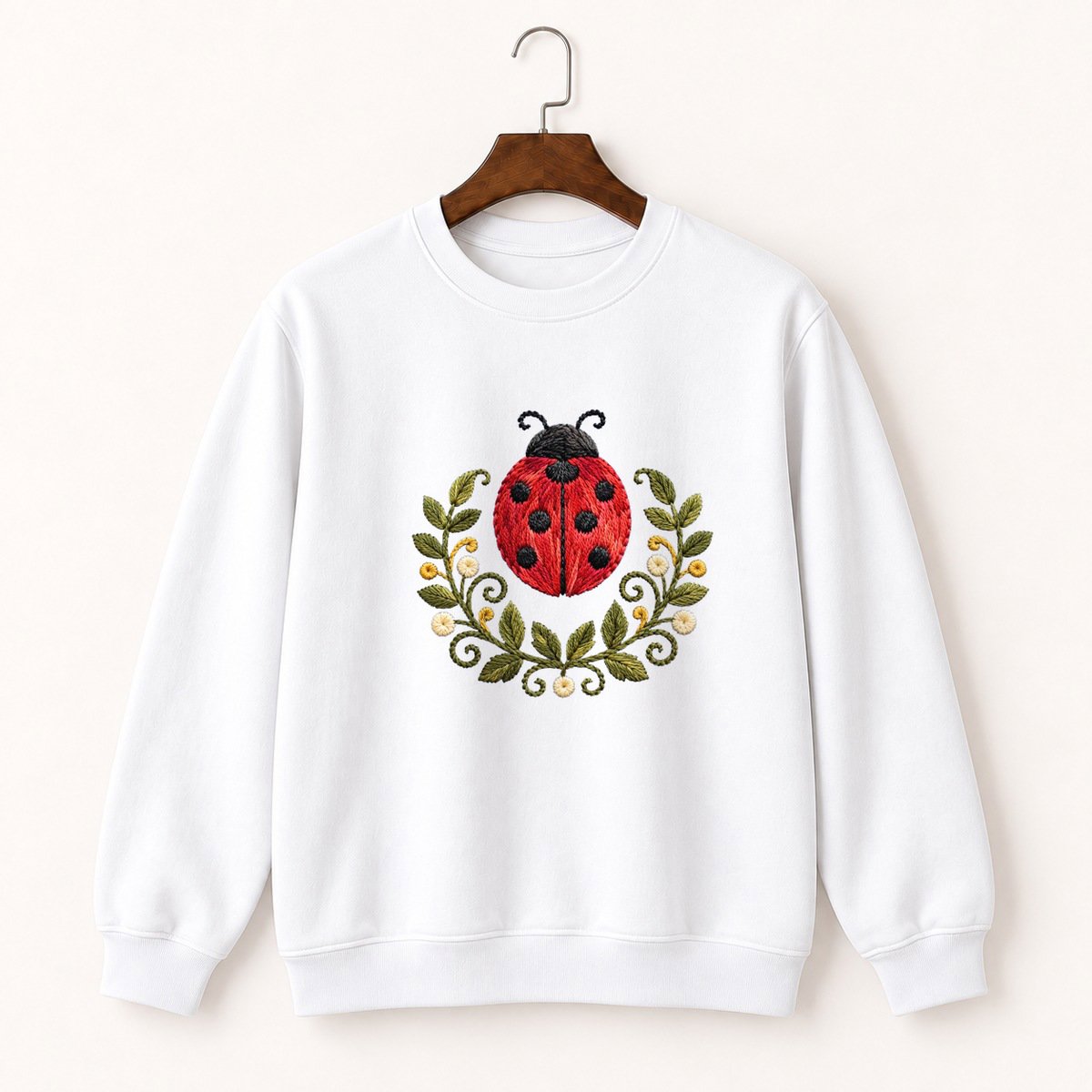 Ladybug Crewneck Sweatshirt 5