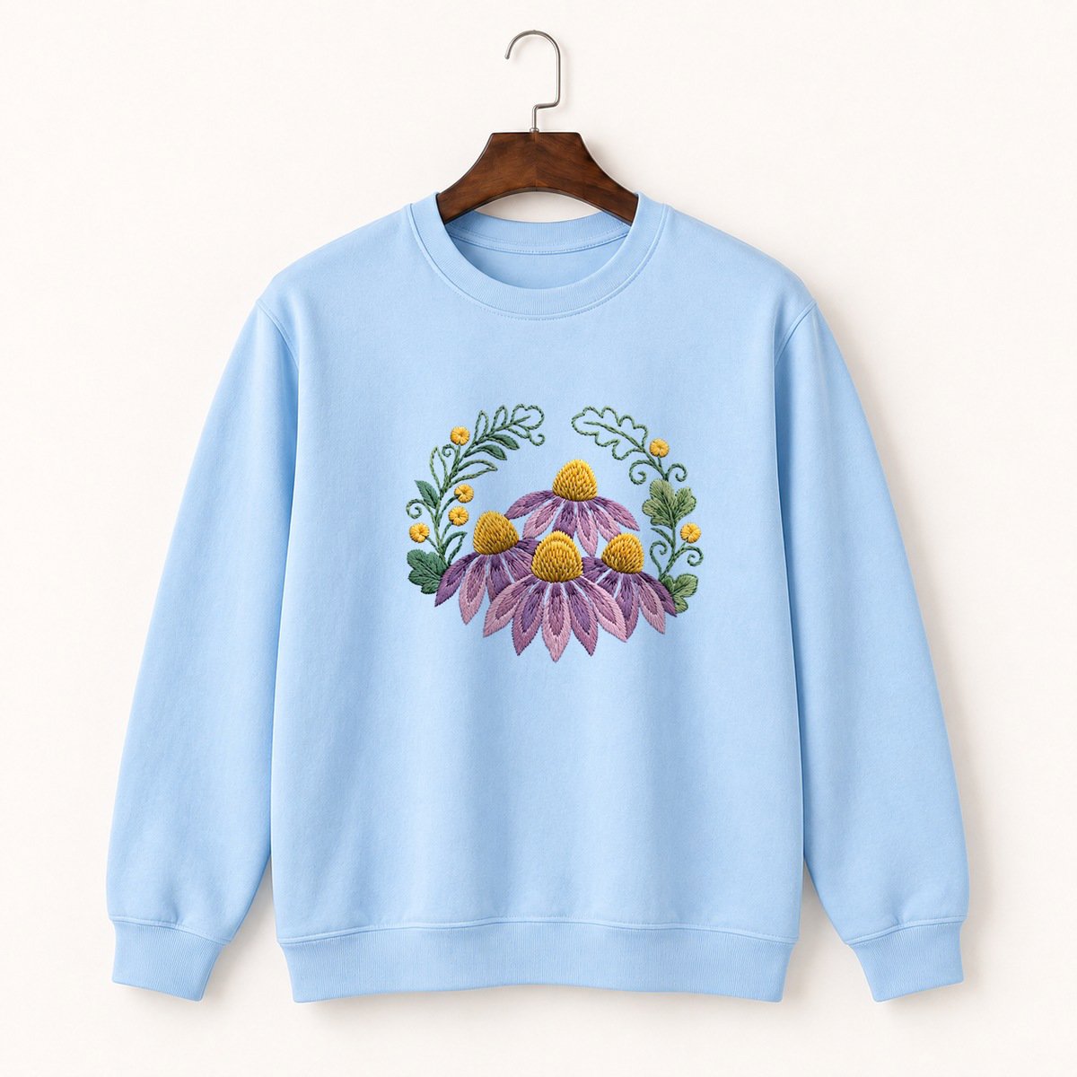 Coneflower Crewneck Sweatshirt 1