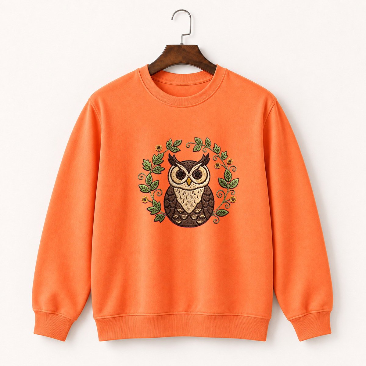 Great Horned Owl Crewneck Sweatshirt 3