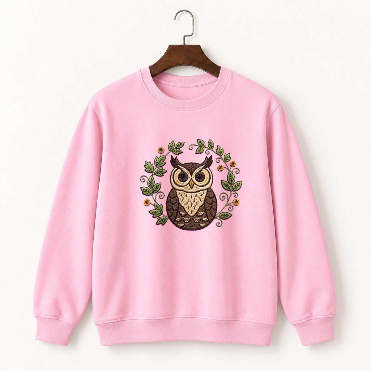 Great Horned Owl Crewneck Sweatshirt 4