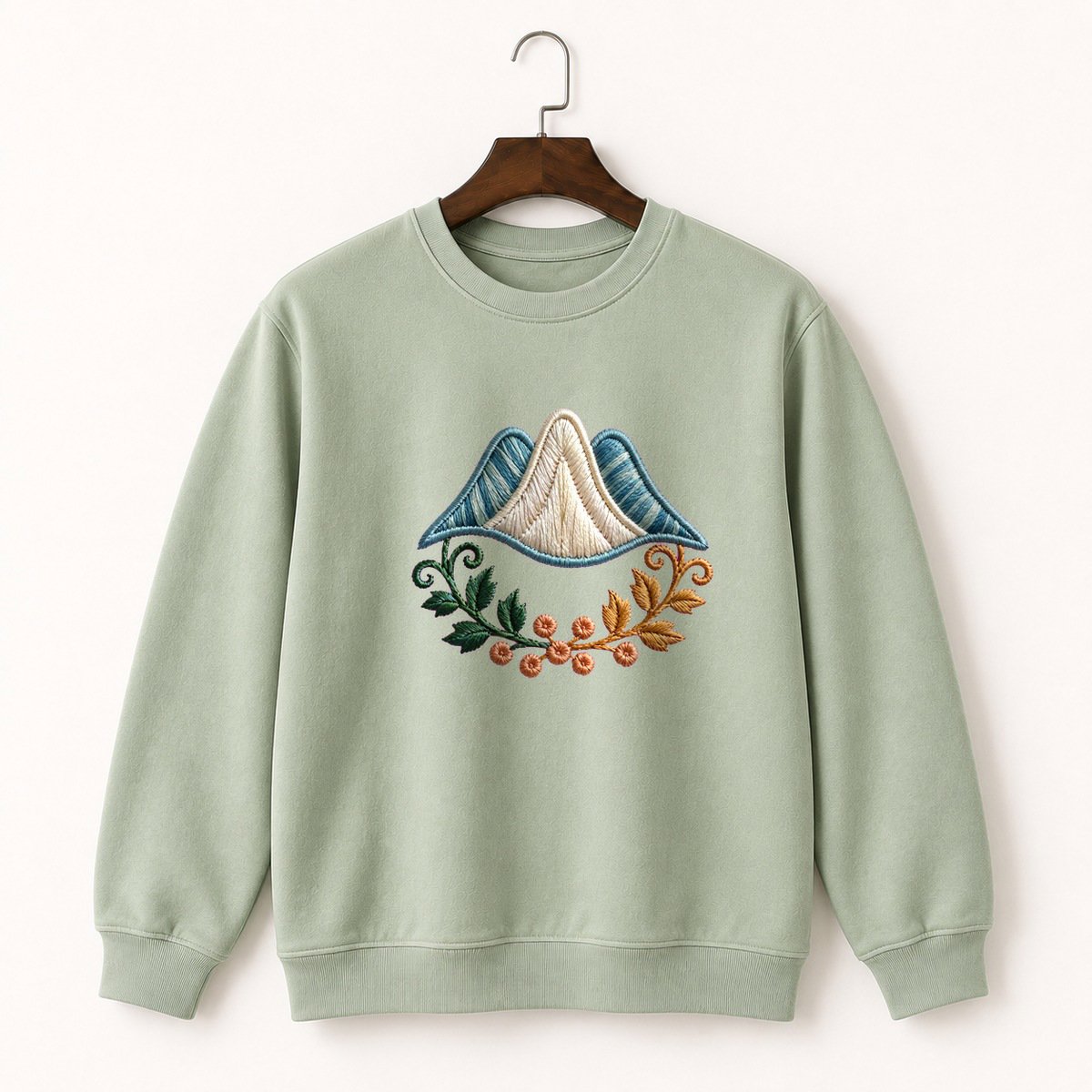 Adirondack Mountains Crewneck Sweatshirt 2