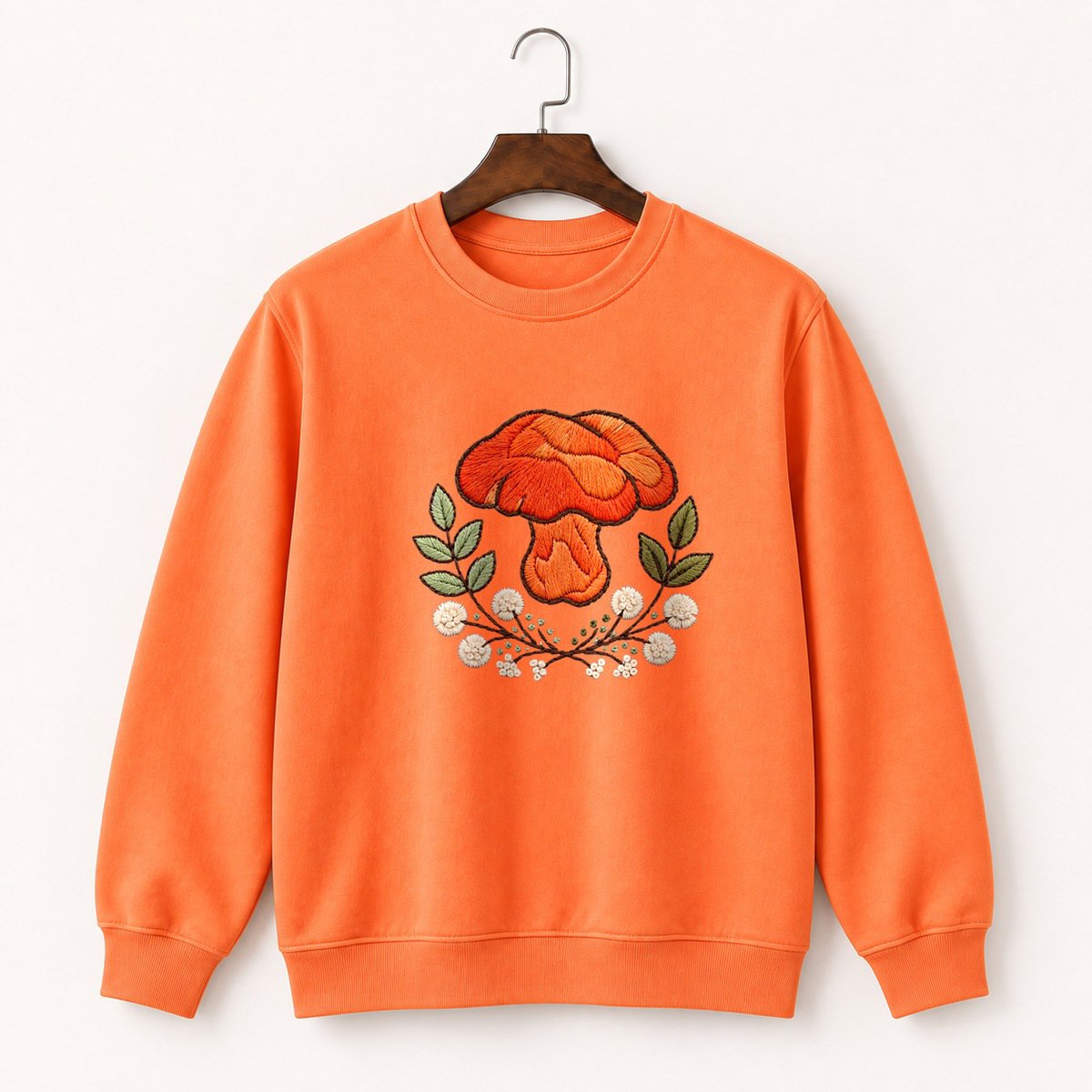 Lobster Mushroom Crewneck Sweatshirt 3