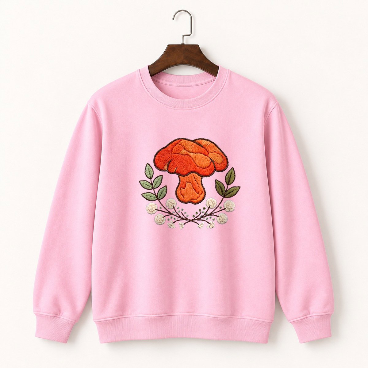 Lobster Mushroom Crewneck Sweatshirt 4