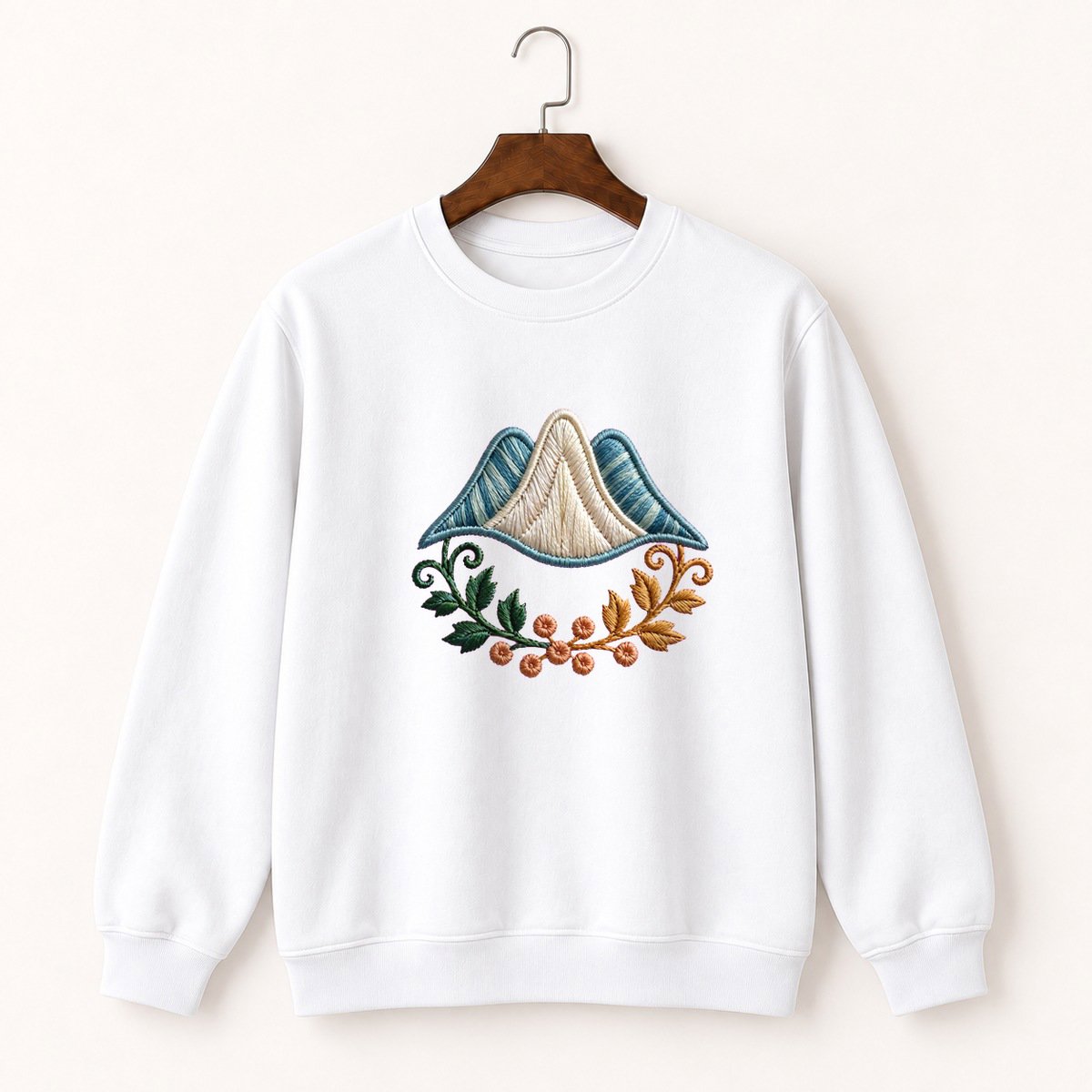 Adirondack Mountains Crewneck Sweatshirt 5