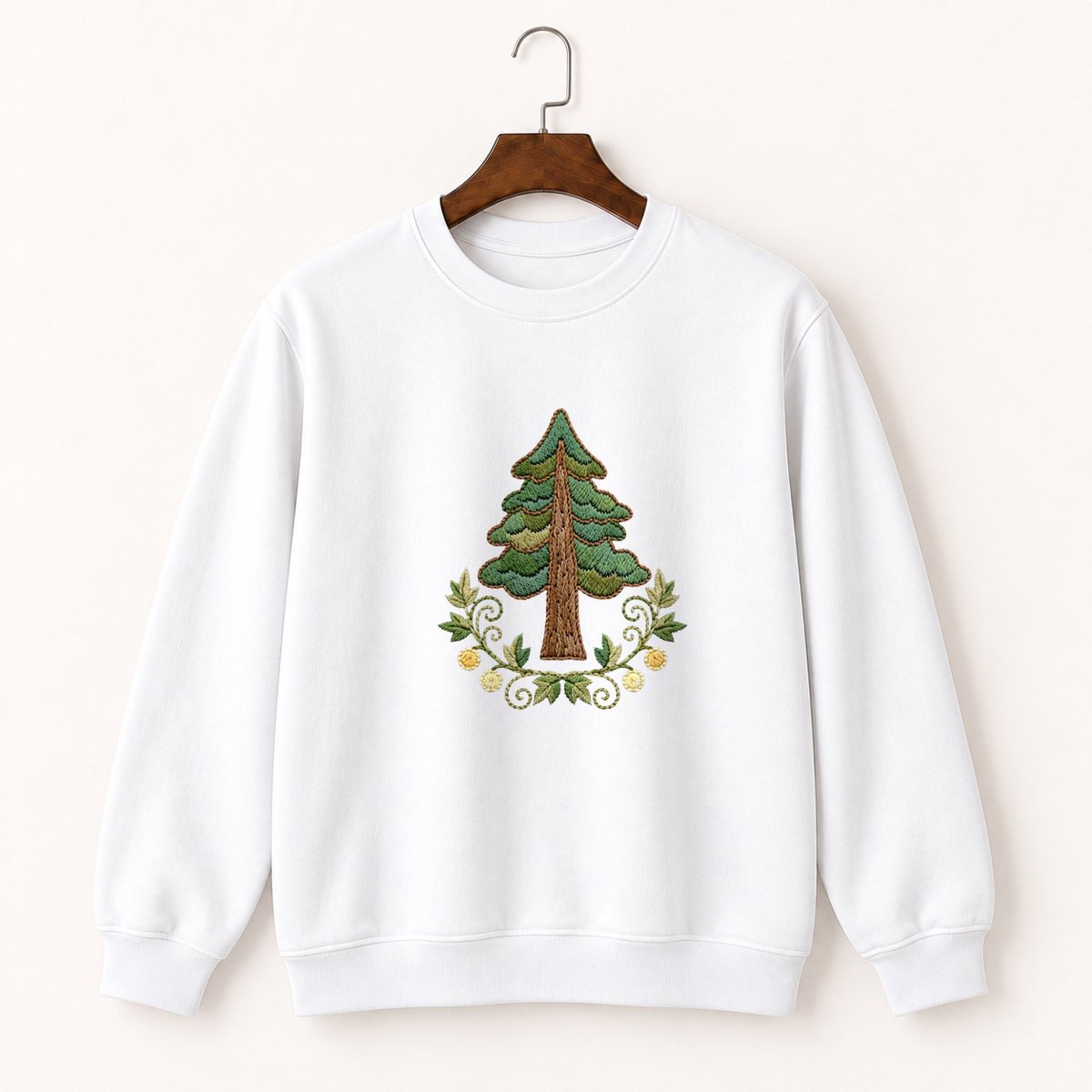 Redwood Tree Crewneck Sweatshirt 5