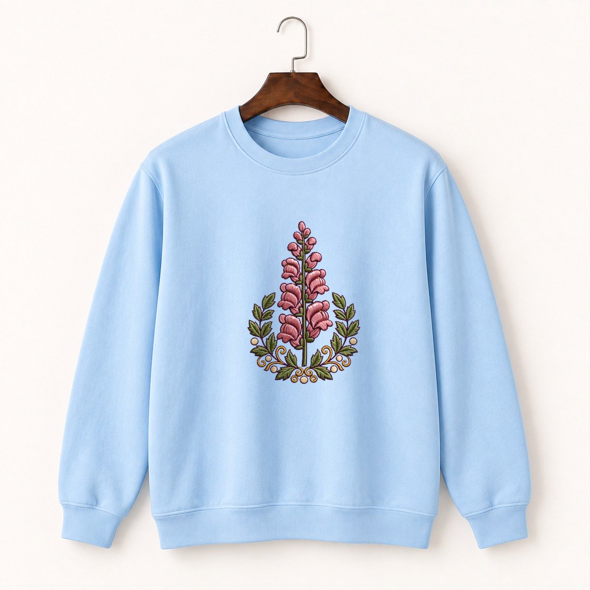 Snapdragon Flower Crewneck Sweatshirt 1