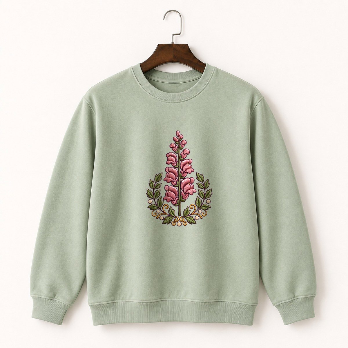 Snapdragon Flower Crewneck Sweatshirt 2