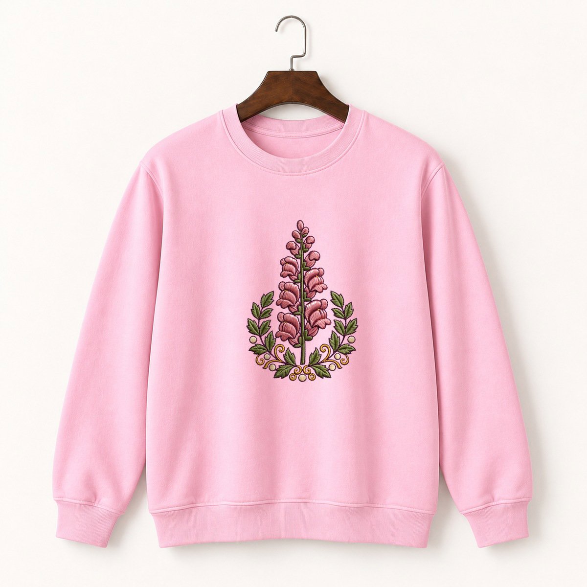 Snapdragon Flower Crewneck Sweatshirt 4