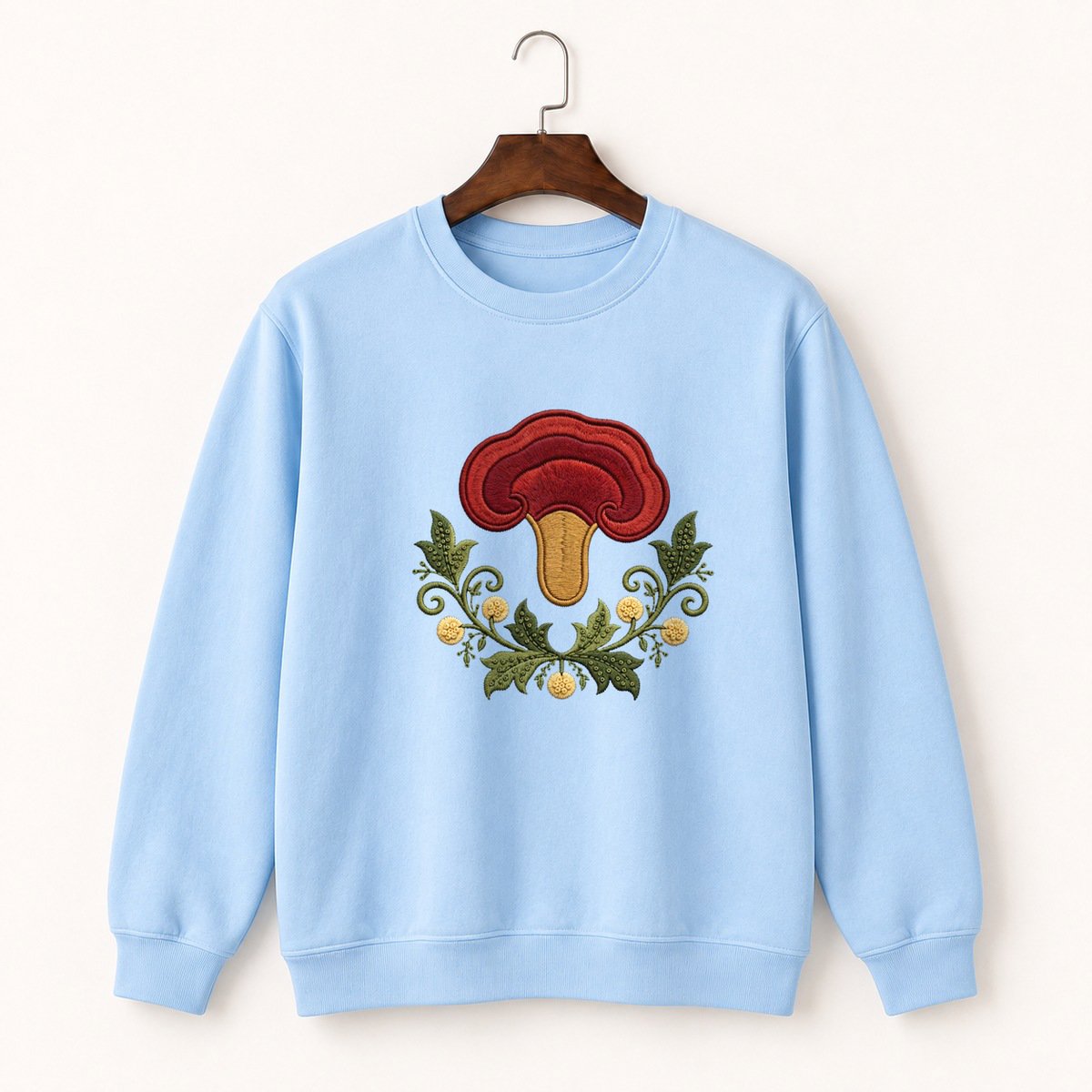 Reishi Mushroom Crewneck Sweatshirt 1