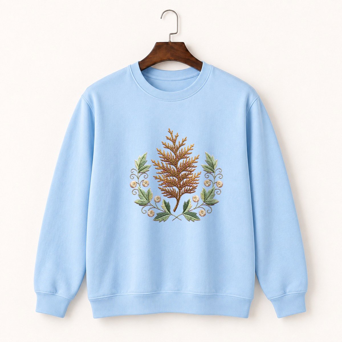 Cedar Sprig Crewneck Sweatshirt 1