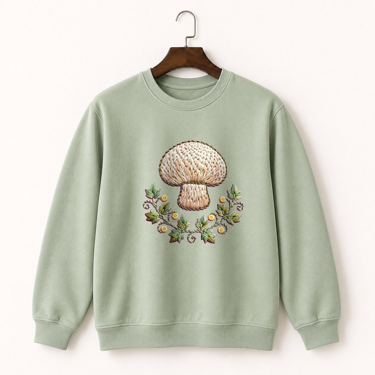 Puffball Mushroom Crewneck Sweatshirt 2