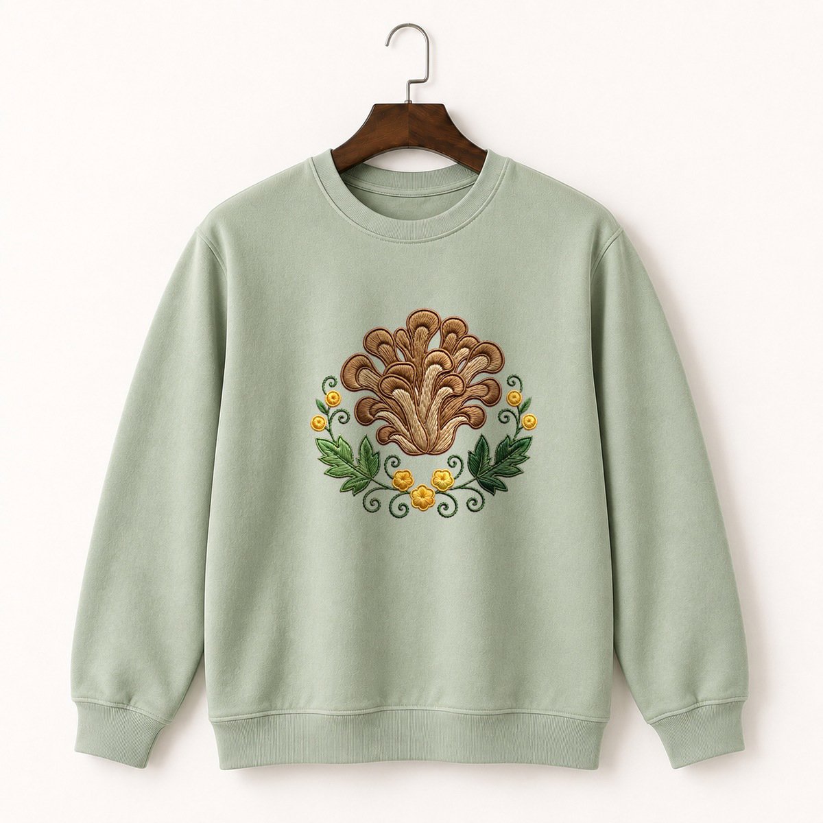 Maitake Mushroom Crewneck Sweatshirt 2