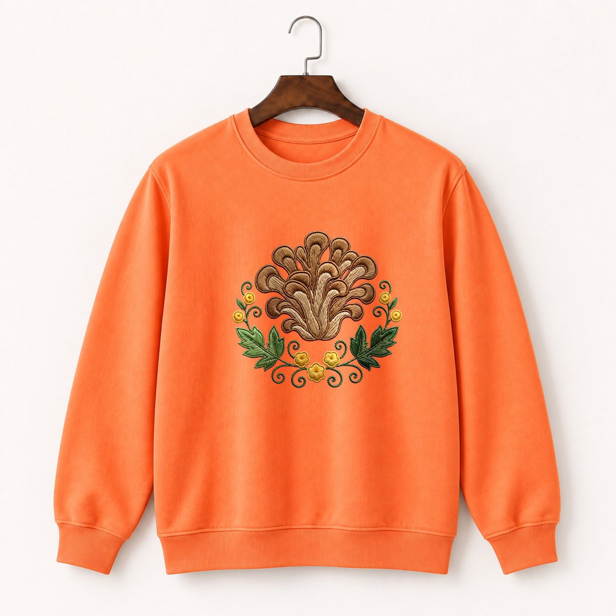 Maitake Mushroom Crewneck Sweatshirt 3