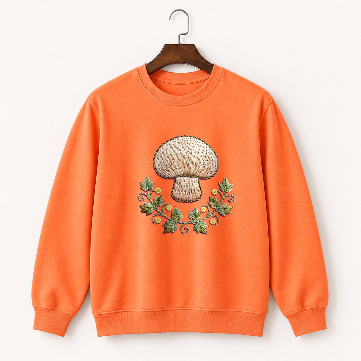 Puffball Mushroom Crewneck Sweatshirt 3