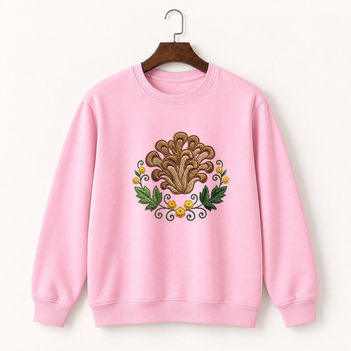 Maitake Mushroom Crewneck Sweatshirt 4