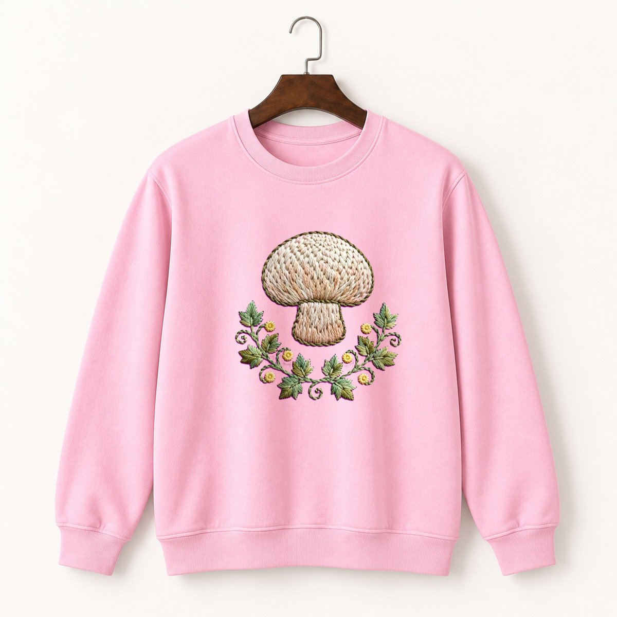 Puffball Mushroom Crewneck Sweatshirt 4