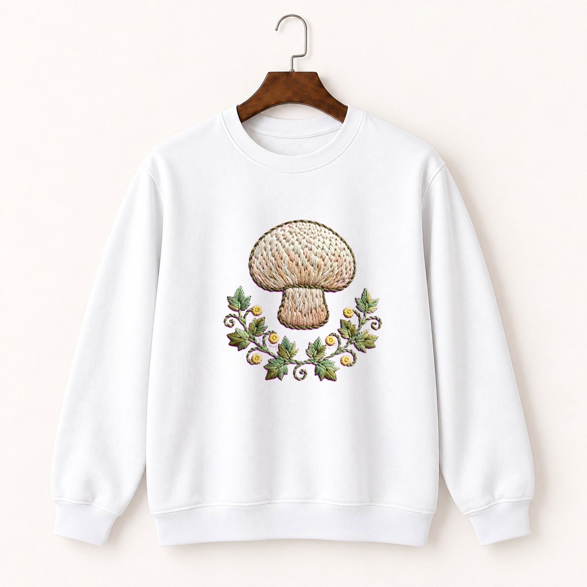 Puffball Mushroom Crewneck Sweatshirt 5