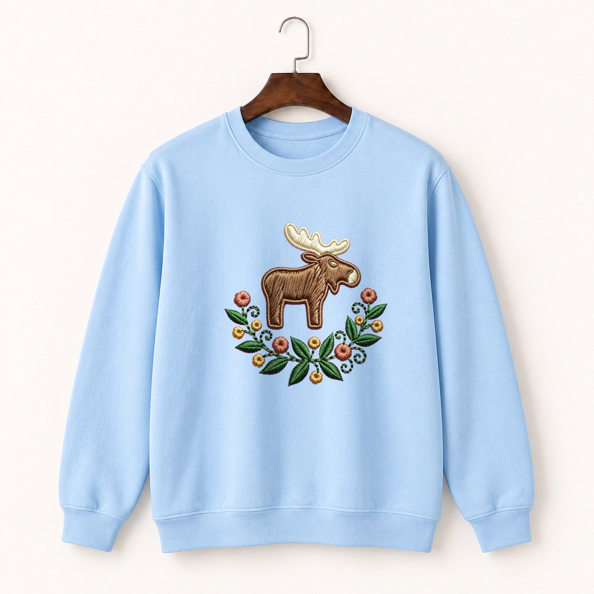 Moose Crewneck Sweatshirt 1