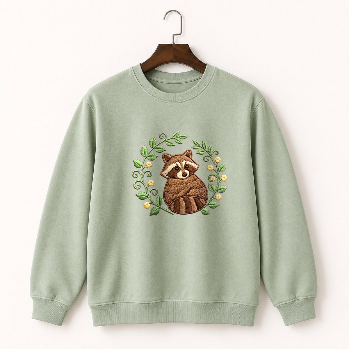 Raccoon Crewneck Sweatshirt 2