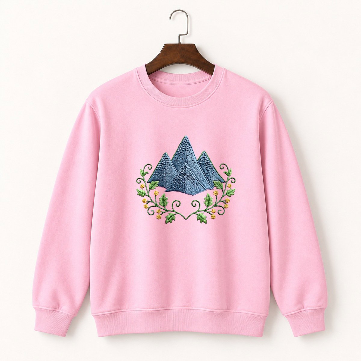 Grand Teton Mountain Crewneck Sweatshirt 4