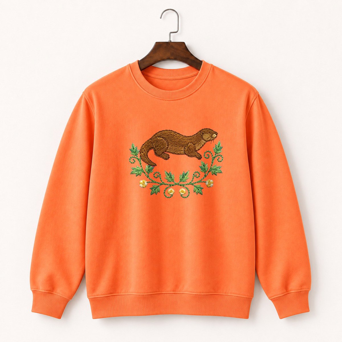 River Otter Crewneck Sweatshirt 3