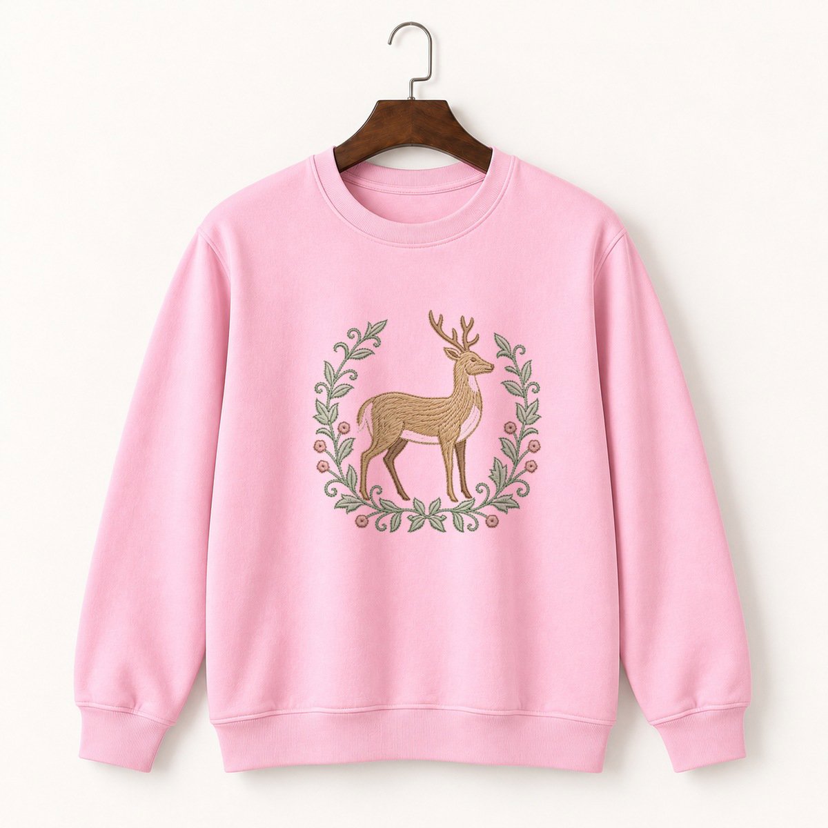 White-Tailed Deer Crewneck Sweatshirt 4