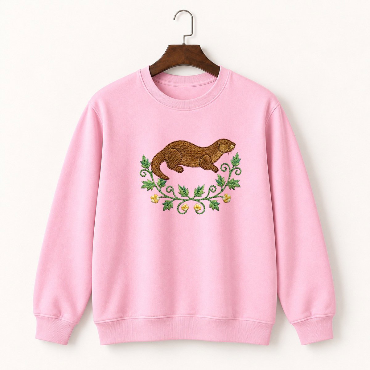 River Otter Crewneck Sweatshirt 4