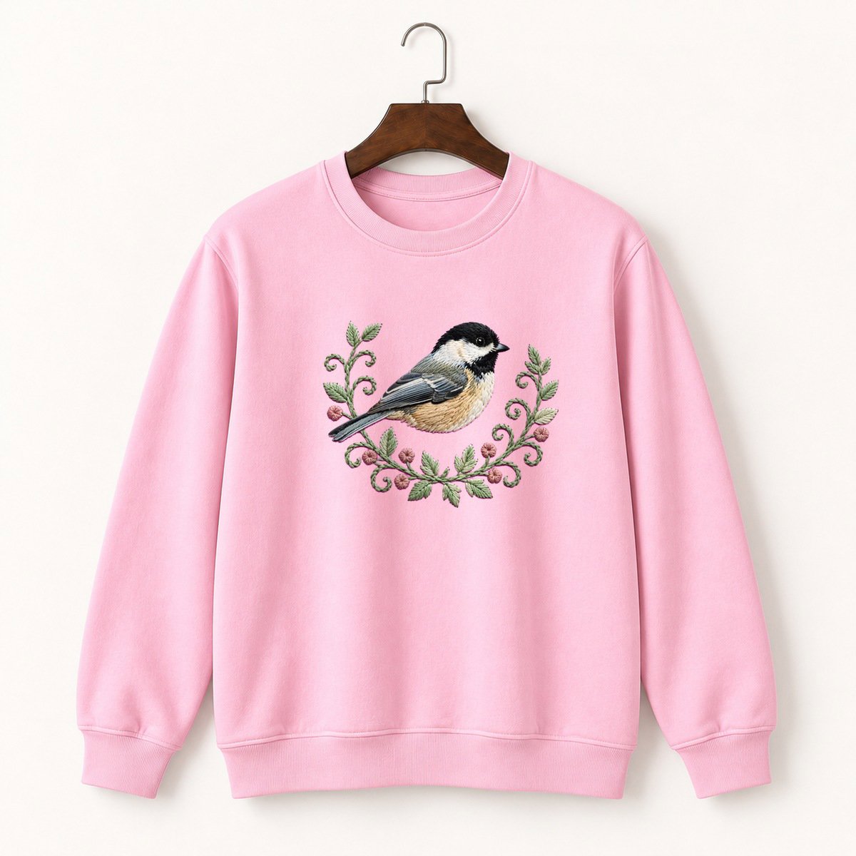Black-Capped Chickadee Crewneck Sweatshirt 4