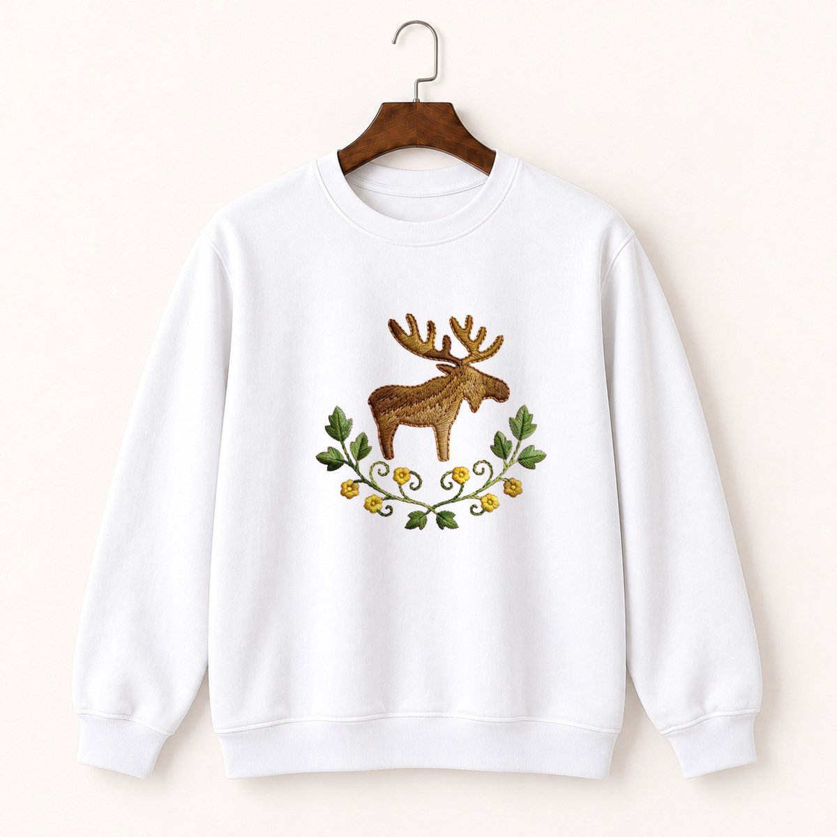 Moose Crewneck Sweatshirt 5